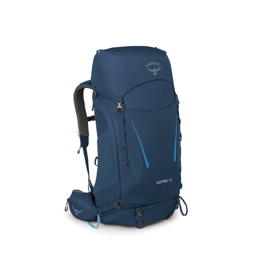 Osprey - Kestrel 48 Herren-Wanderrucksack 48L Blau-Wanderrucksäcke-Osprey-GearFreak.de-1