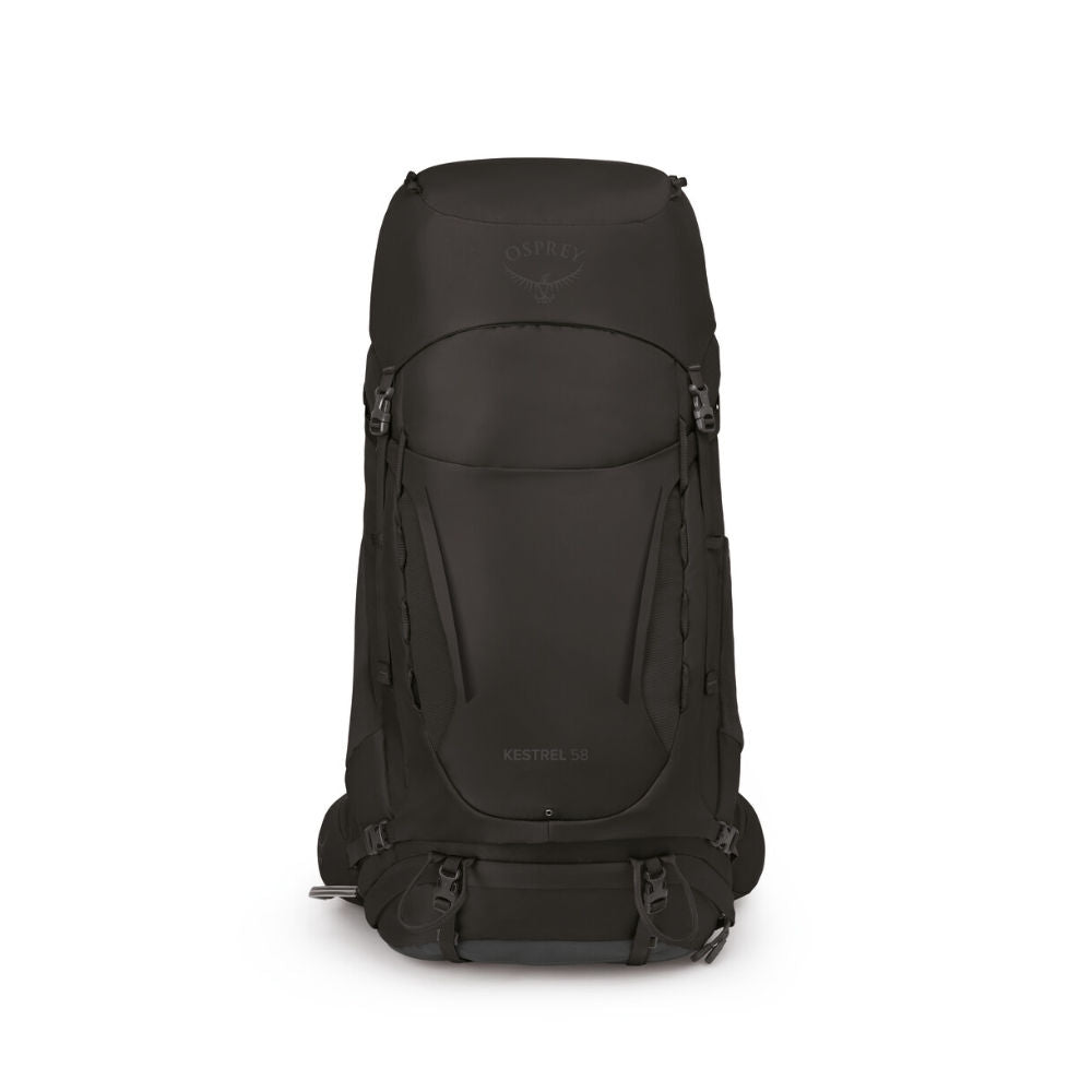 Osprey - Kestrel 58 Herren-Wanderrucksack 58L Schwarz-Wanderrucksäcke-Osprey-GearFreak.de-5