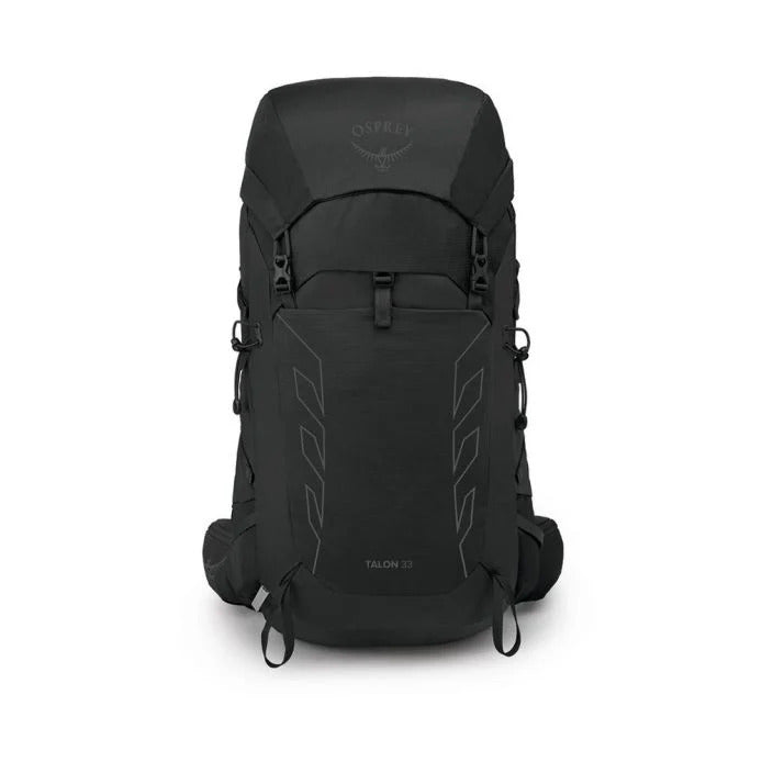 Osprey - Talon 33L Herre Rygsæk // Schwarz-Outdoor-Tagesrucksäcke-Osprey-GearFreak.de-1