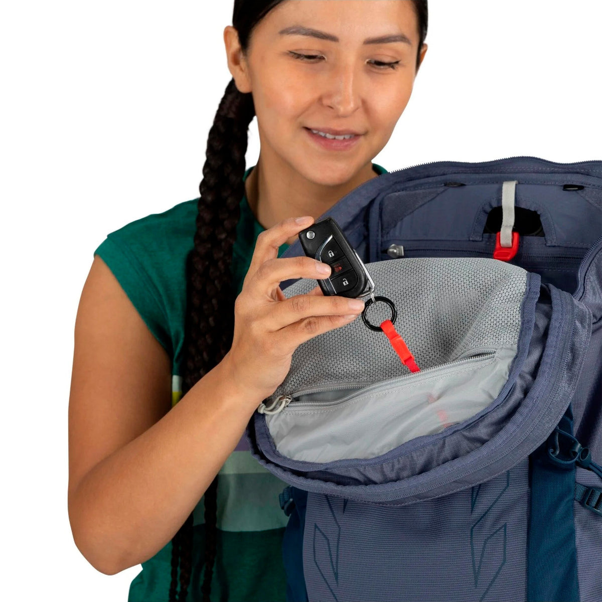 Osprey - Tempest Dame Vandrerygsæk 26L // Anchor Blue-Outdoor Daypacks-Osprey-GearFreak.de-7