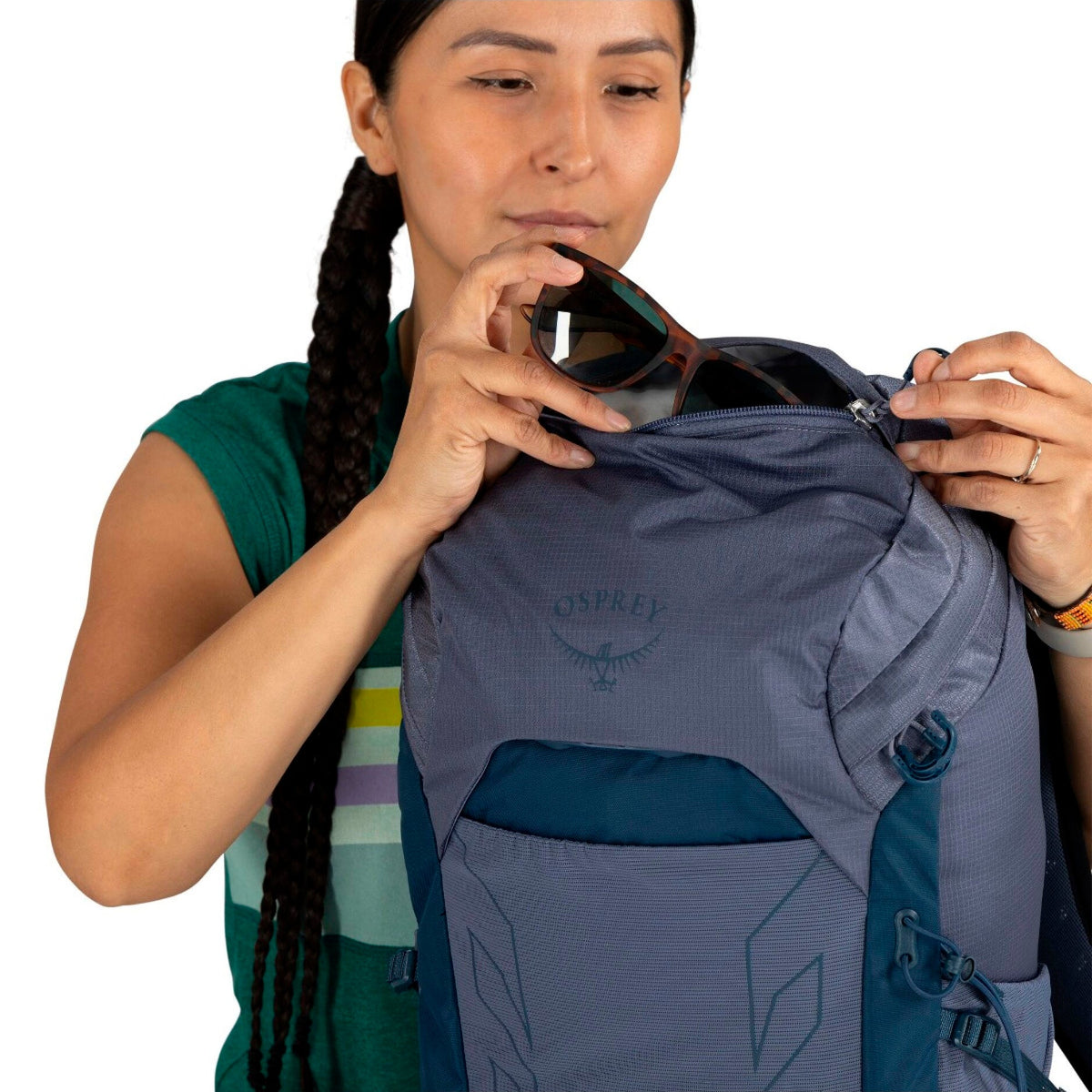 Osprey - Tempest Dame Vandrerygsæk 26L // Anchor Blue-Outdoor Daypacks-Osprey-GearFreak.de-8