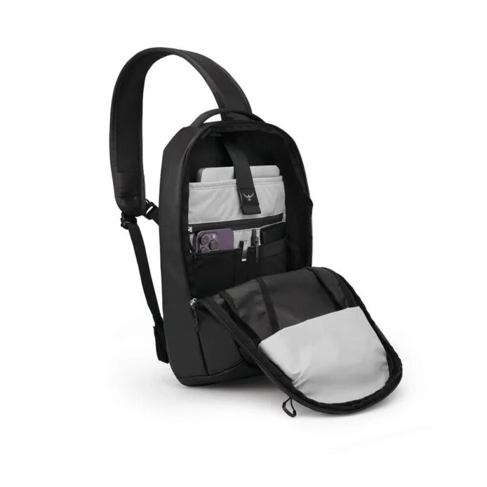 Osprey - Transporter Sling 13L Skuldertaske // Schwarz-Schultertaschen-Osprey-GearFreak.de-3