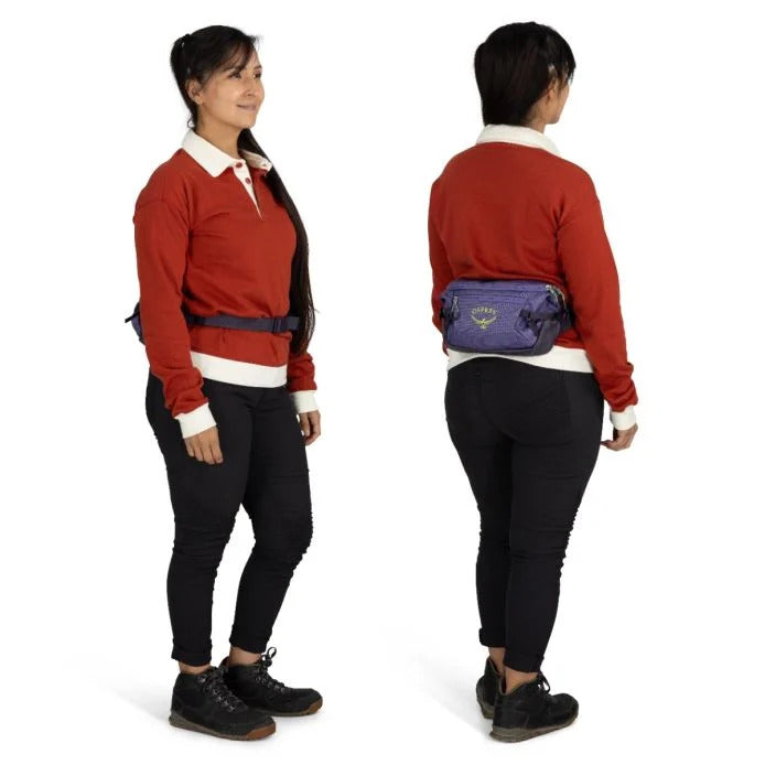 Osprey - Transporter Waist Pack 3L Mavebælte // Euphoria Lila-Kleine Reisetaschen-Osprey-GearFreak.de-6