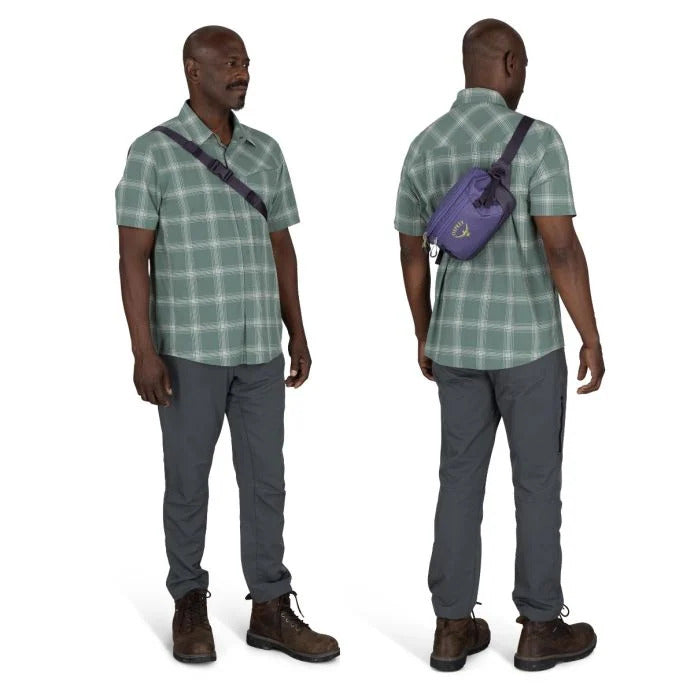 Osprey - Transporter Waist Pack 3L Mavebælte // Euphoria Lila-Kleine Reisetaschen-Osprey-GearFreak.de-7