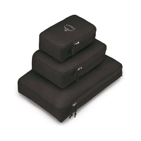 Osprey - Ultraleicht Packwürfel-Set Taschen // Schwarz-Rucksackzubehör-Osprey-GearFreak.de-1