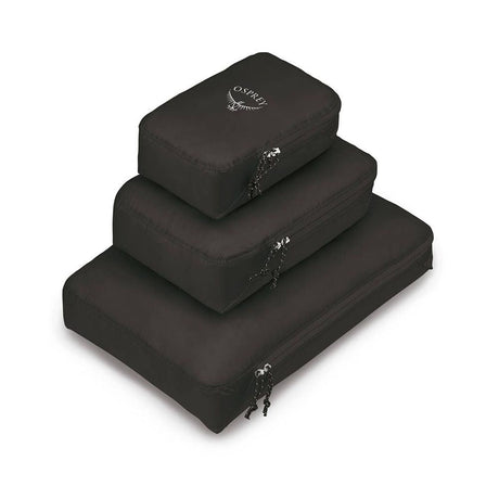 Osprey - Ultraleicht Packwürfel-Set Taschen // Schwarz-Rucksackzubehör-Osprey-GearFreak.de-1