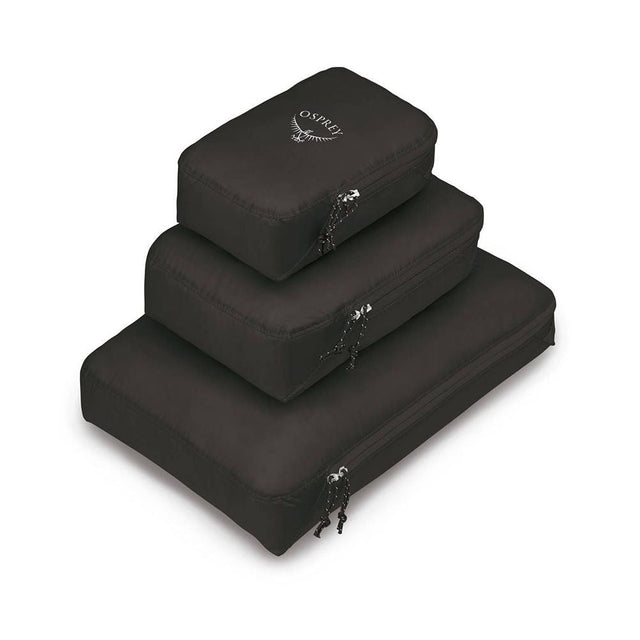 Osprey - Ultraleicht Packwürfel-Set Taschen // Schwarz-Rucksackzubehör-Osprey-GearFreak.de-1