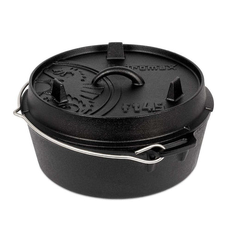 Petromax - Dutch Oven ft4.5 Topf mit flachem Boden (4,5L)-Töpfe & Pfannen-Petromax-GearFreak.de-1