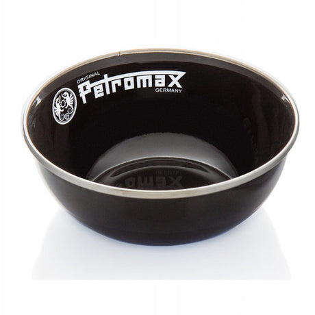 Petromax - Emaille-Schalen (2 Stück) // Schwarz-Essgeschirr-Petromax-GearFreak.de-1