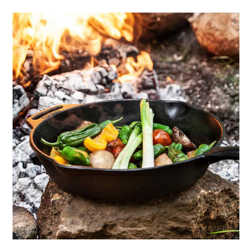 Petromax - Fire Skillet fp20 Pfanne mit langem Griff 20 cm-Töpfe & Pfannen-Petromax-GearFreak.de-3