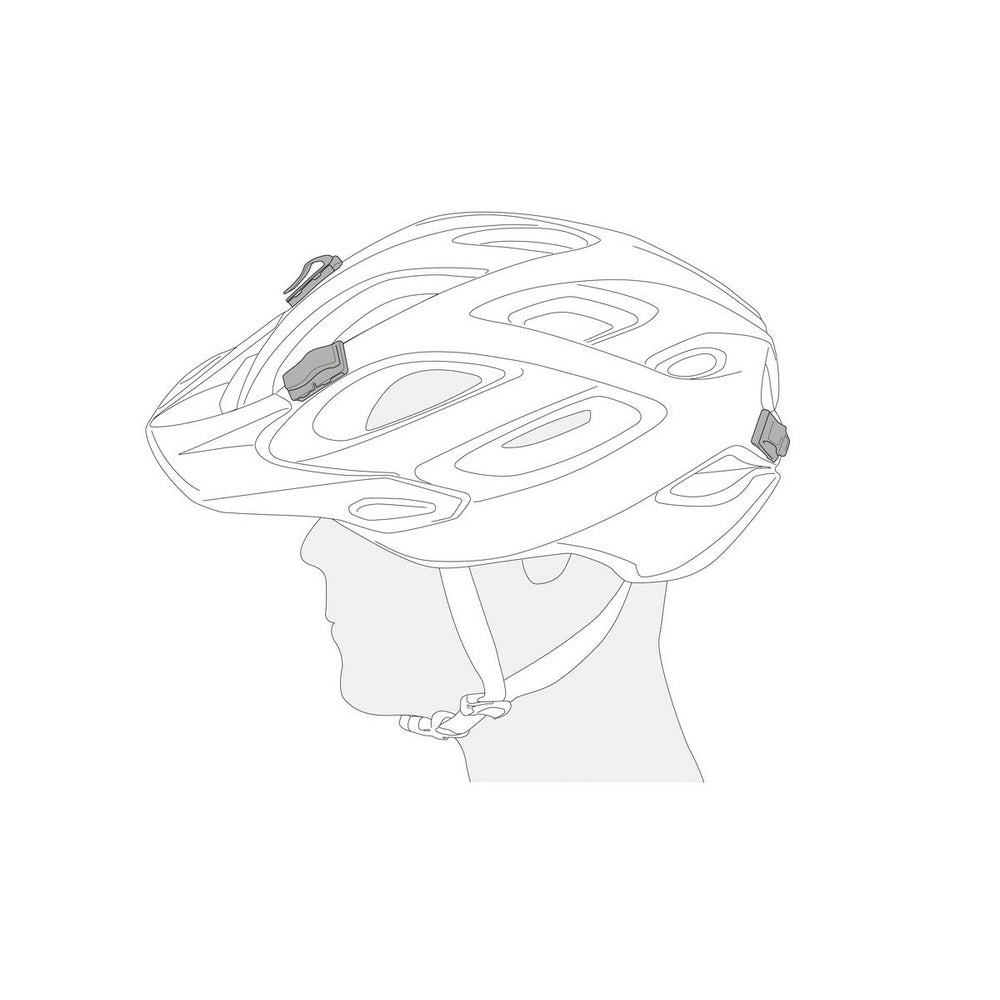 Petzl - Uni Adapt Stirnlampenhalterung für Helm 4er Pack-Lampenzubehör-Petzl-GearFreak.de-2