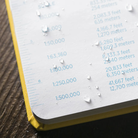 Rite In The Rain - Gebundenes Buch // Gelb-Schreibwaren-Rite in the Rain-GearFreak.de-2