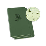 Rite In The Rain - Geheftetes Notizbuch (3er-Pack) // Grün-Schreibwaren-Rite in the Rain-GearFreak.de-1
