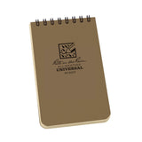 Rite In The Rain - Pocket Top Spirale 8 x 13 cm // Dunkler Sand / Coyote-Schreibwaren-Rite in the Rain-GearFreak.de-1