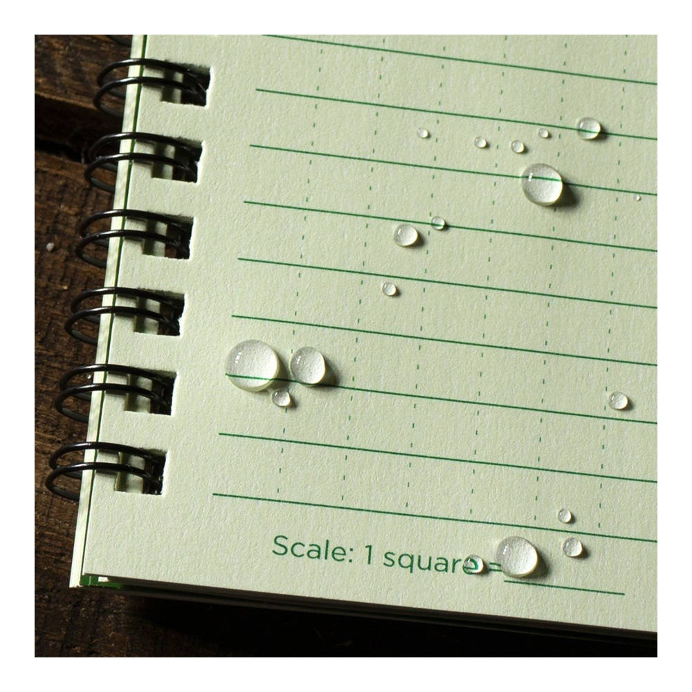 Rite In The Rain - Seitliches Spiralnotizbuch 22 x 16,8 cm // Olivgrün-Schreibwaren-Rite in the Rain-GearFreak.de-5