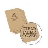 Rite in the Rain - Mini-Heftnotizbuch (3er-Pack) // Sand-Schreibwaren-Rite in the Rain-GearFreak.de-1
