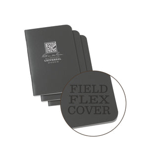Rite in the Rain - Mini-Heftnotizbuch (3er-Pack) // Schwarz-Schreibwaren-Rite in the Rain-GearFreak.de-1