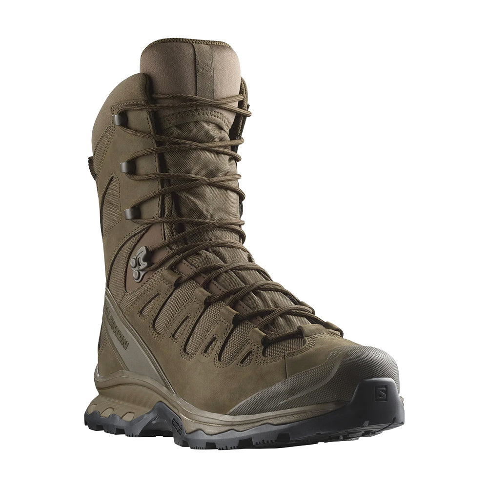 Salomon - Forces 2 Quest 4D High Gore-Tex EN Stiefel // Erdbraun-Wanderstiefel - Herren-Salomon-GearFreak.de-1