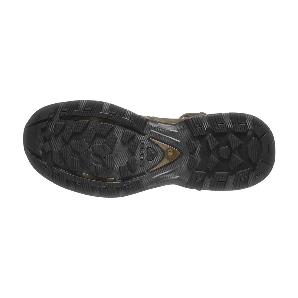 Salomon - Forces 2 Quest 4D High Gore-Tex EN Stiefel // Erdbraun-Wanderstiefel - Herren-Salomon-GearFreak.de-3