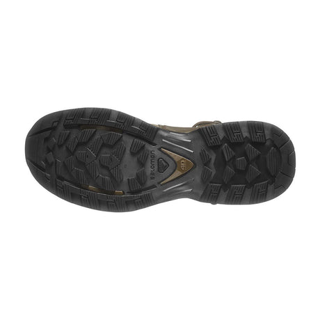 Salomon - Forces 2 Quest 4D High Gore-Tex EN Stiefel // Erdbraun-Wanderstiefel - Herren-Salomon-GearFreak.de-3
