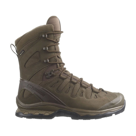 Salomon - Forces 2 Quest 4D High Gore-Tex EN Stiefel // Erdbraun-Wanderstiefel - Herren-Salomon-GearFreak.de-5