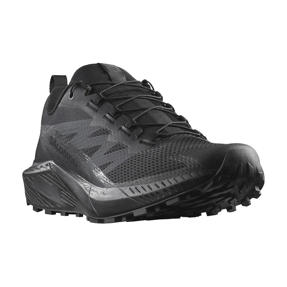 Salomon - Forces Sense Ride 5 SR Herrenschuhe // Schwarz-Wanderschuhe - Herren-Salomon-GearFreak.de-1