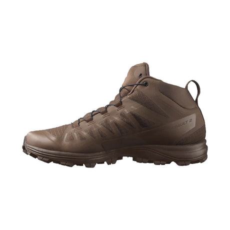 Salomon - Forces Speed Assault 2 Stiefel // Erdbraun/Slate Black-Militärstiefel-Salomon-GearFreak.de-3