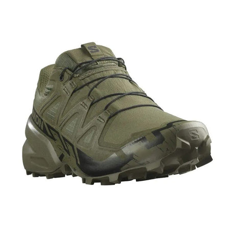 Salomon - Forces Speedcross 6 Herrenschuhe // Olivgrün-Wanderschuhe - Herren-Salomon-GearFreak.de-1