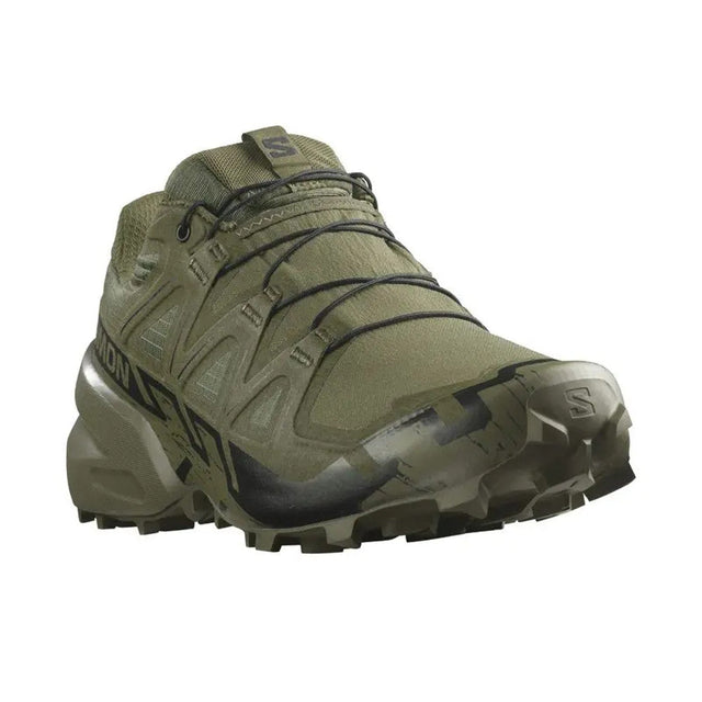 Salomon - Forces Speedcross 6 Herrenschuhe // Olivgrün-Wanderschuhe - Herren-Salomon-GearFreak.de-1