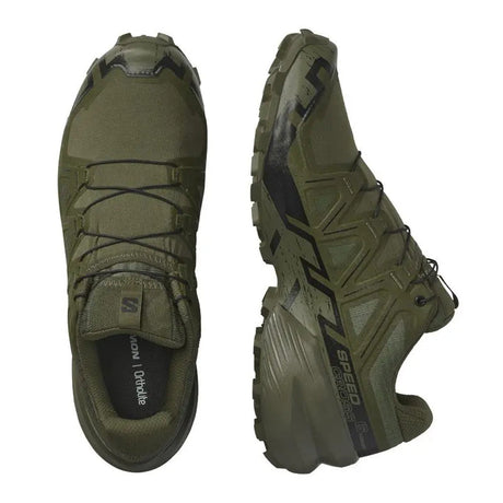 Salomon - Forces Speedcross 6 Herrenschuhe // Olivgrün-Wanderschuhe - Herren-Salomon-GearFreak.de-4