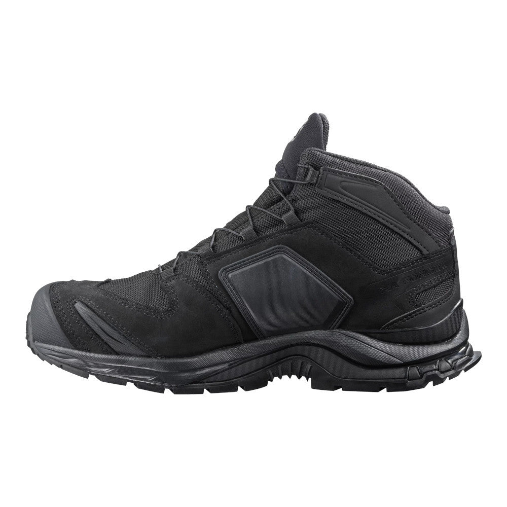 Salomon - Forces XA MID Wide Stiefel // Schwarz-Polizei- & Wachstiefel-Salomon-GearFreak.de-2