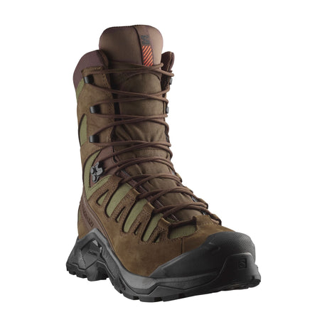 Salomon - Quest Tracker High GTX // Erdbraun-Wanderstiefel - Herren-Salomon-GearFreak.de-1
