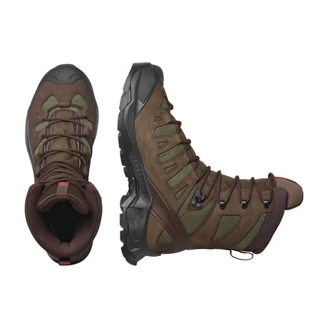 Salomon - Quest Tracker High GTX // Erdbraun-Wanderstiefel - Herren-Salomon-GearFreak.de-6