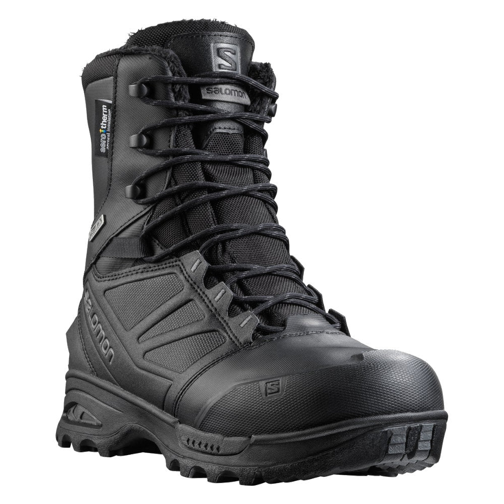 Salomon - Toundra Forces CSWP Wasserdichte Stiefel // Schwarz-Wanderstiefel - Herren-Salomon-GearFreak.de-1