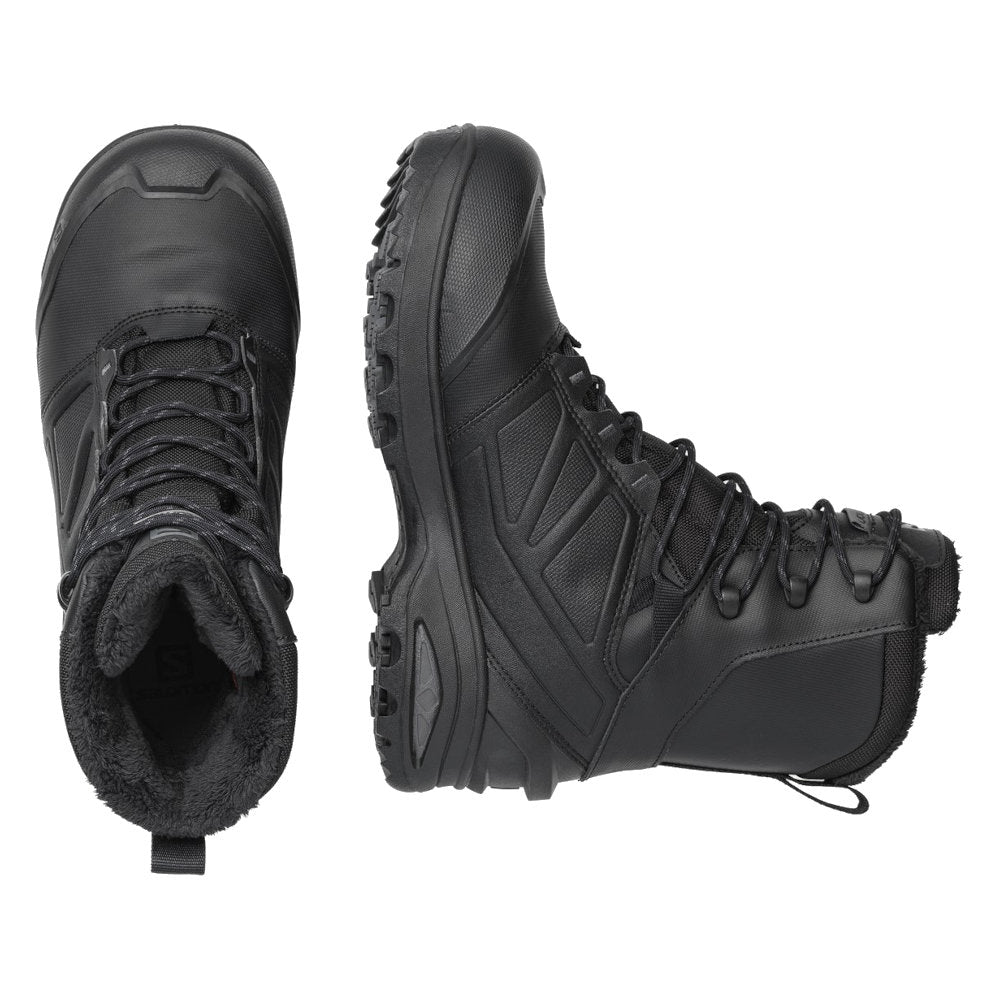 Salomon - Toundra Forces CSWP Wasserdichte Stiefel // Schwarz-Wanderstiefel - Herren-Salomon-GearFreak.de-3