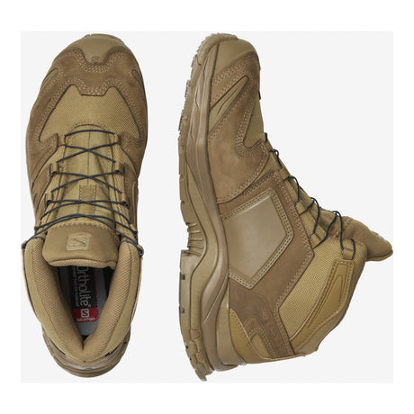 Salomon - XA Forces MID Stiefel // Dunkler Sand / Coyote-Militärstiefel-Salomon-GearFreak.de-5