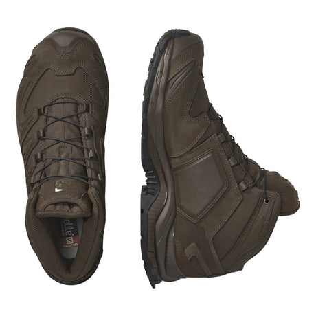 Salomon - XA Forces MID Stiefel // Erdbraun-Militärstiefel-Salomon-GearFreak.de-5