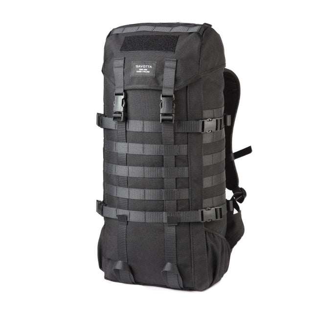Savotta - Jääkäri L Rucksack // Schwarz-Wanderrucksäcke-Savotta-GearFreak.de-1
