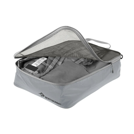 Sea To Summit - Packtasche Aus Netzstoff Für Kleidungsstücke 8L // Mittelgrau-Rucksackzubehör-Sea To Summit-GearFreak.de-1