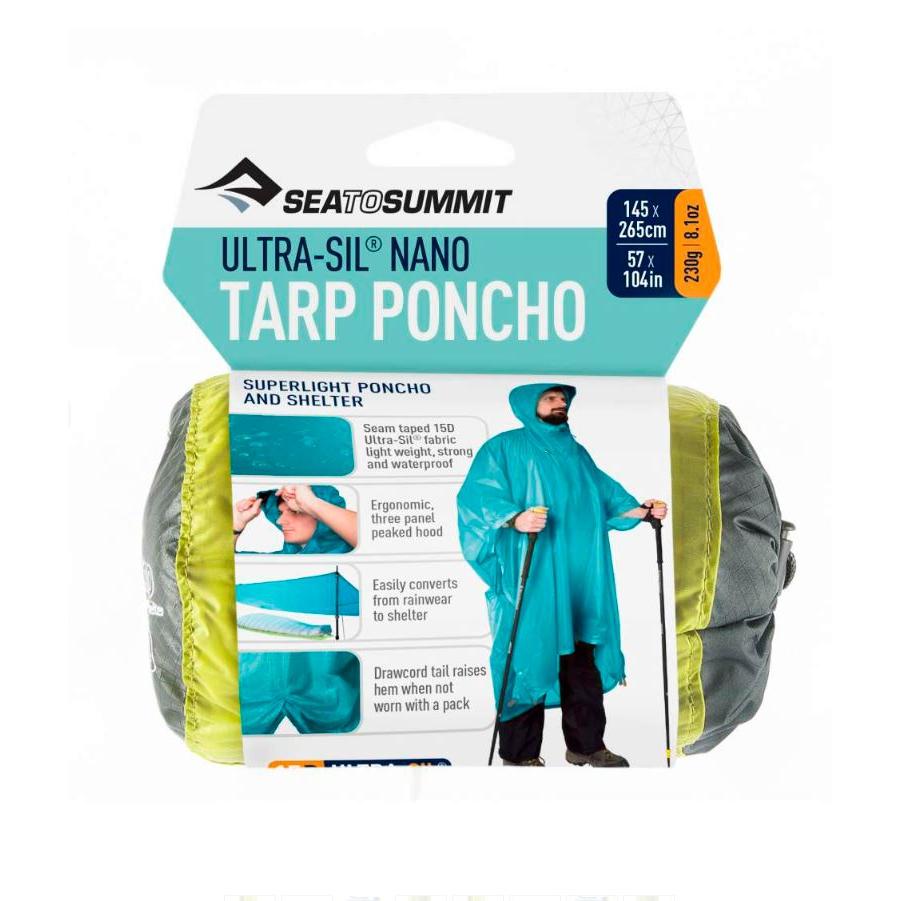 Sea To Summit - Ultra-Sil Nano Tarp Poncho // Limettengrün-Regenbekleidung - Herren-Sea To Summit-GearFreak.de-3