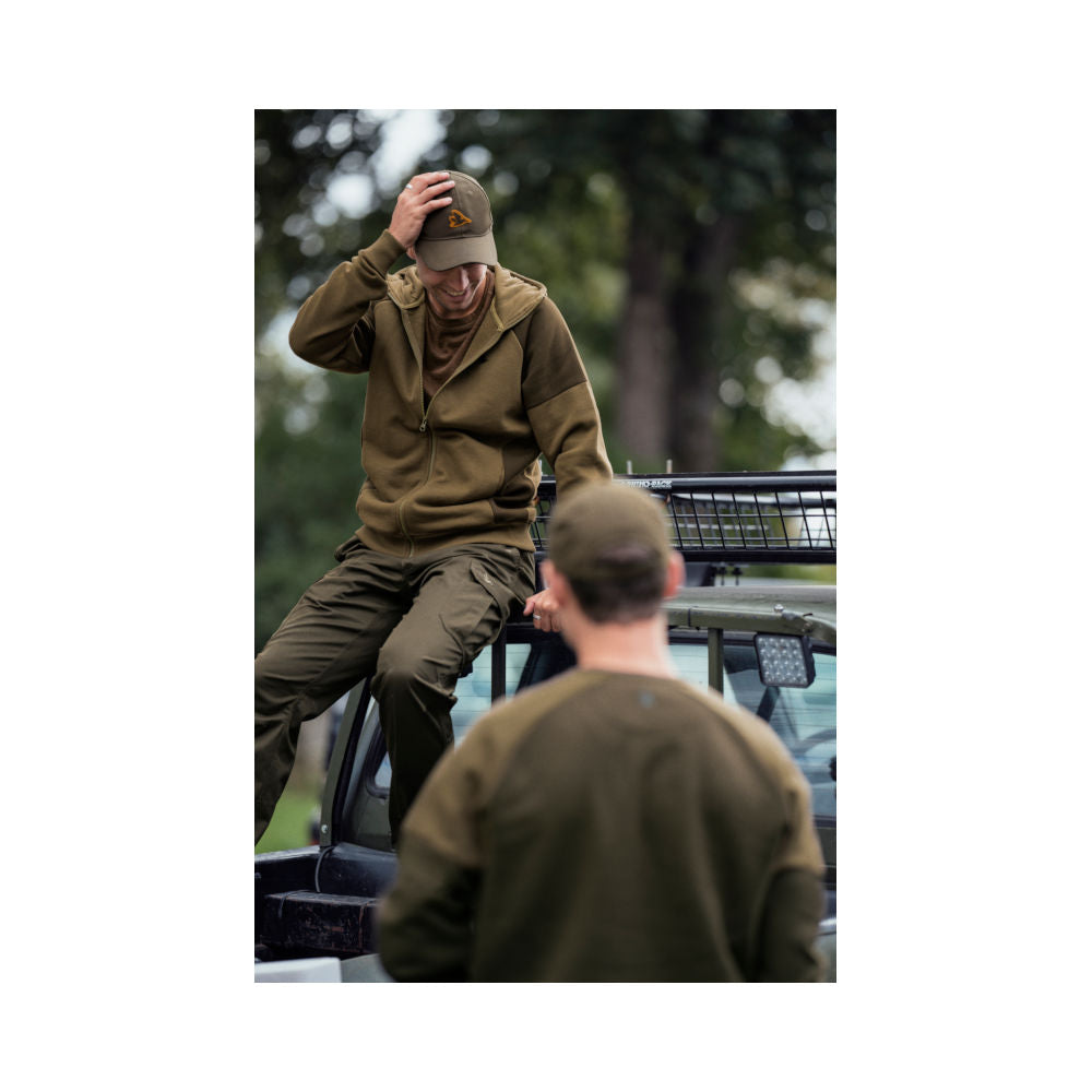 Seeland - Kapuzenpullover mit Kreuzreißverschluss-Jagdpullover-Seeland-GearFreak.de-8