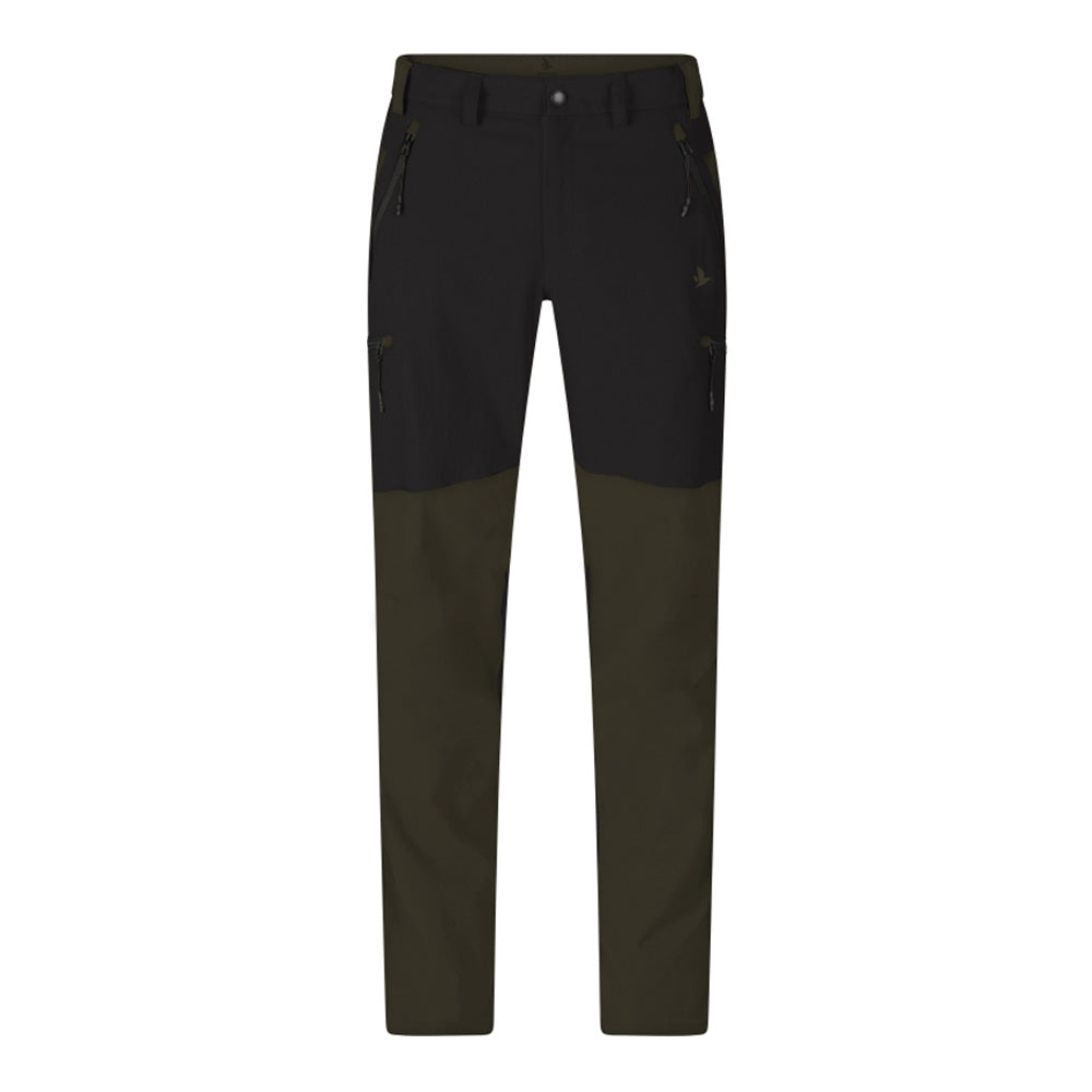 Seeland - Outdoor-Stretchhose // Grün / Schwarz-Outdoor-Hose - Herren-Seeland-GearFreak.de-1
