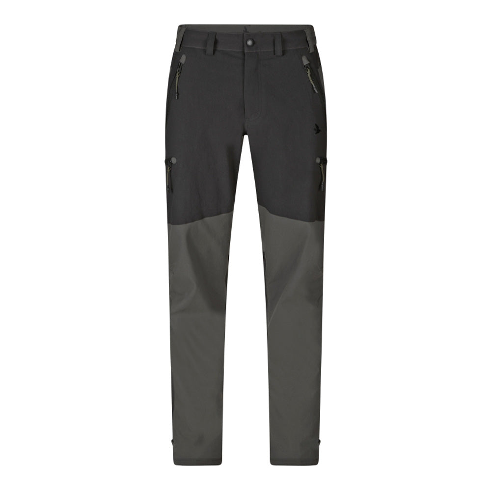 Seeland - Outdoor-Stretchhose // Schwarz / Grau-Outdoor-Hose - Herren-Seeland-GearFreak.de-1