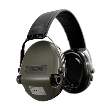 Sordin - Supreme Pro Active Gehörschutz 82 dB // Grün-Gehörschutz-Sordin-GearFreak.de-2