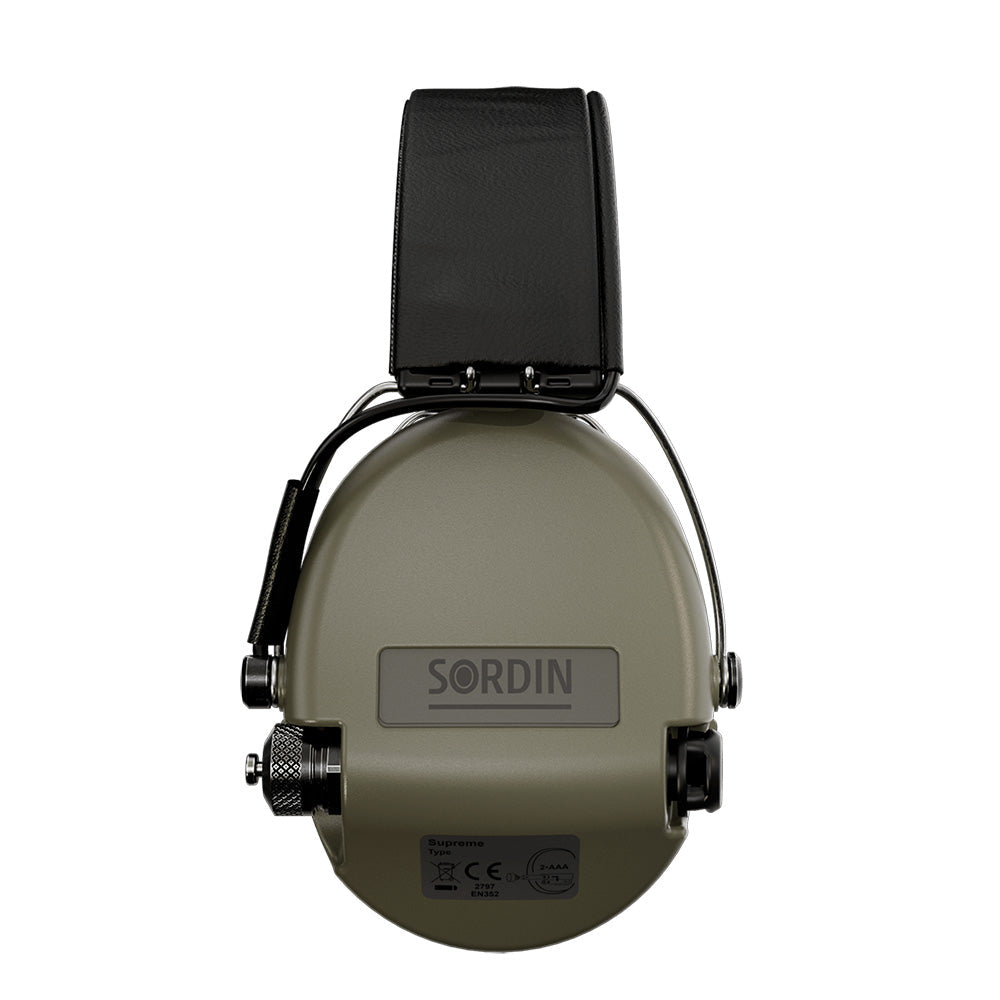 Sordin - Supreme Pro Active Gehörschutz 82 dB // Grün-Gehörschutz-Sordin-GearFreak.de-5