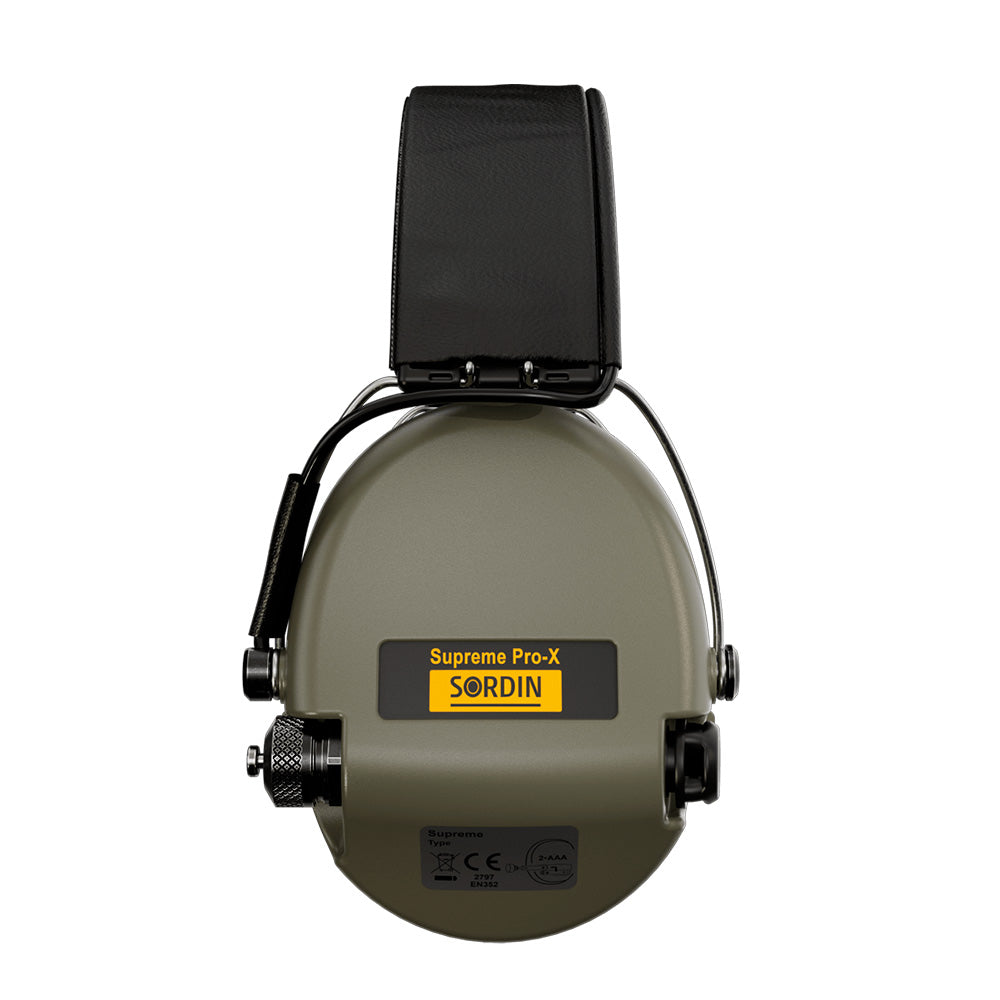 Sordin - Supreme Pro X Elektronischer Gehörschutz Grün-Gehörschutz-Sordin-GearFreak.de-3