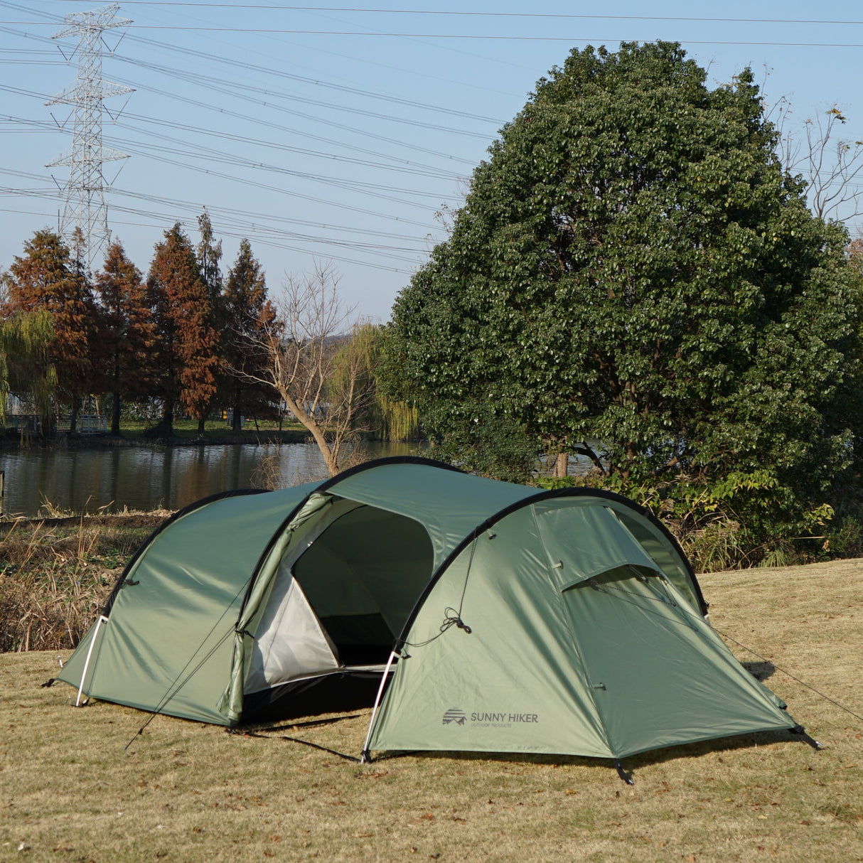 Sunny Hiker 3-Personen PU-Tunnelzelt-3-Personen Zelte-Sunny Hiker-GearFreak.de-9