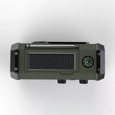 Sunny Hiker - Notfallradio mit Powerbank 10.000 mAh // Grün-Notfallradio-Sunny Hiker-GearFreak.de-4