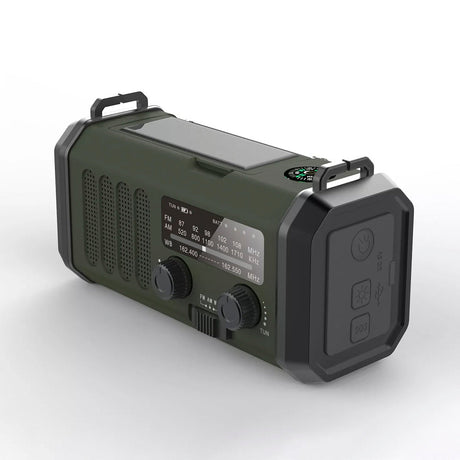 Sunny Hiker - Notfallradio mit Powerbank 10.000 mAh // Grün-Notfallradio-Sunny Hiker-GearFreak.de-5