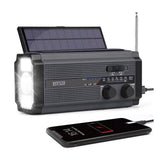 Sunny Hiker - Notfallradio mit Powerbank 5.000 mAh (Kann 3xAAA Batterien verwenden) // Schwarz-Notfallradio-Sunny Hiker-GearFreak.de-4